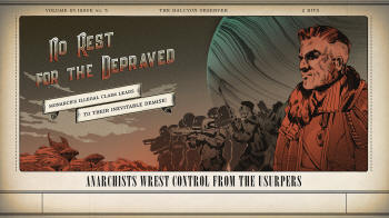 The Outer Worlds Loading Screen Art