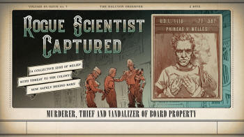 The Outer Worlds Loading Screen Art